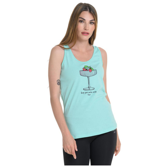 Target Γυναικεία αμάνικη μπλούζα Single Jersey ''Coctail''